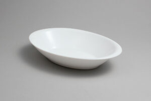 רביירה עמוקה 24 ס"מ לבן "***sa163